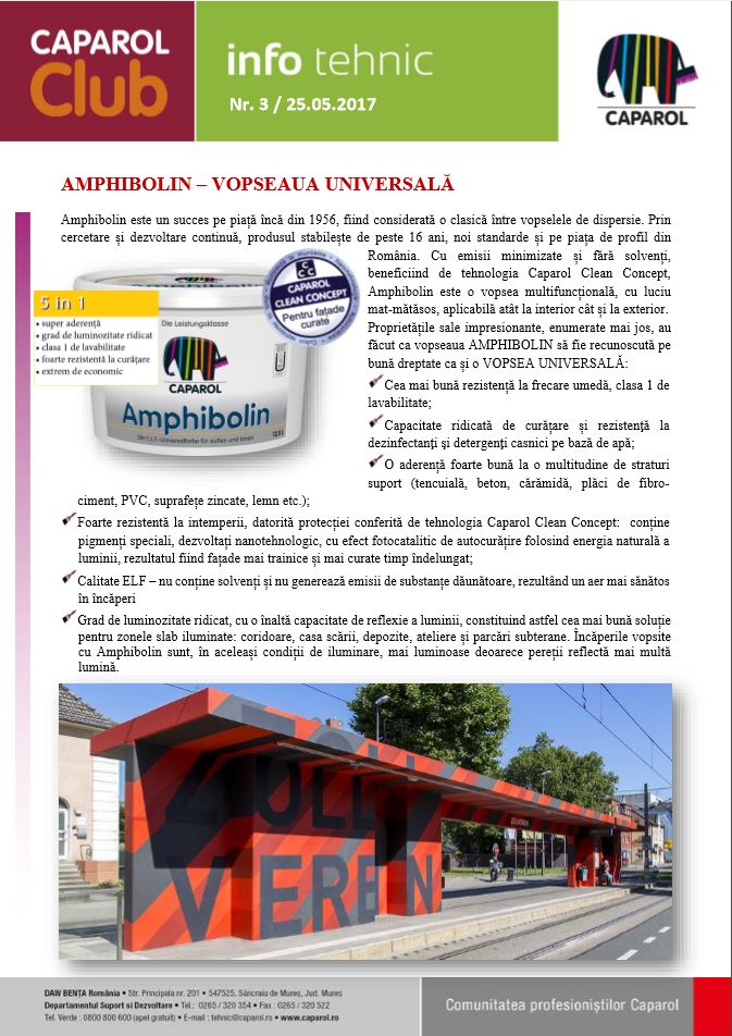 AMPHIBOLIN – Vopseaua universală